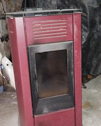 Stufa a pellet COLA TERMO FOCUS ACCIAIO.