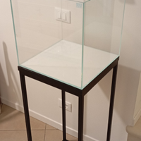 Acquario+stand alluminio+lampada radion xr15 blu