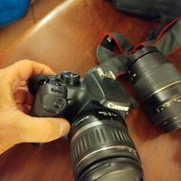 2 Canon guaste con teleobiettivo