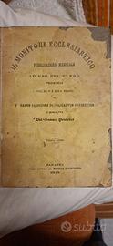 Raro Volume I "Il Monitore Ecclesiastico"