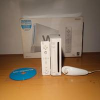 NINTENDO WII COMPLETA DI SCATOLA E GIOCO WIISPORTS