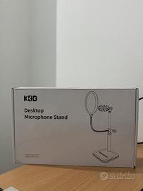 Supporto microfono da tavolo