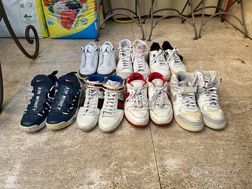 Lotto di scarpe usate, taglie 44/43