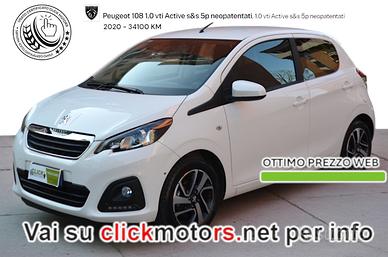 Peugeot 108 108 1.0 vti Active s&s 5p neopatentati