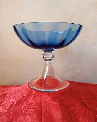Nason & Moretti alzata in vetro di Murano