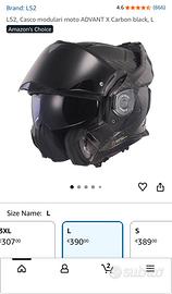 Casco LS2 Avant  X Carbon