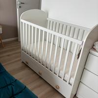 Lettino + cassetto bambini ikea 60x120+materasso