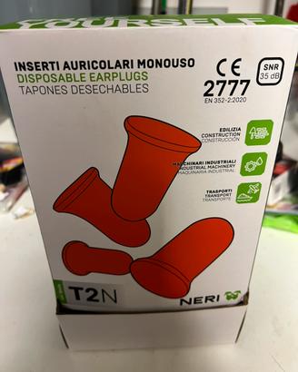Tappi per orecchie monouso