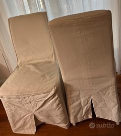 Sedie bianche ikea bergmund