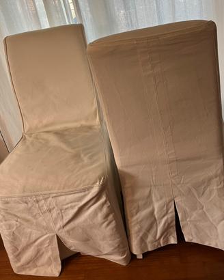 Sedie bianche ikea bergmund