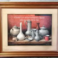 Quadro originale di Etrusco pittore e scultore. 