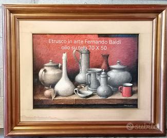 Quadro originale di Etrusco pittore e scultore. 