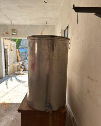 Cisterna inox alimentare 300 litri CORDIVARI