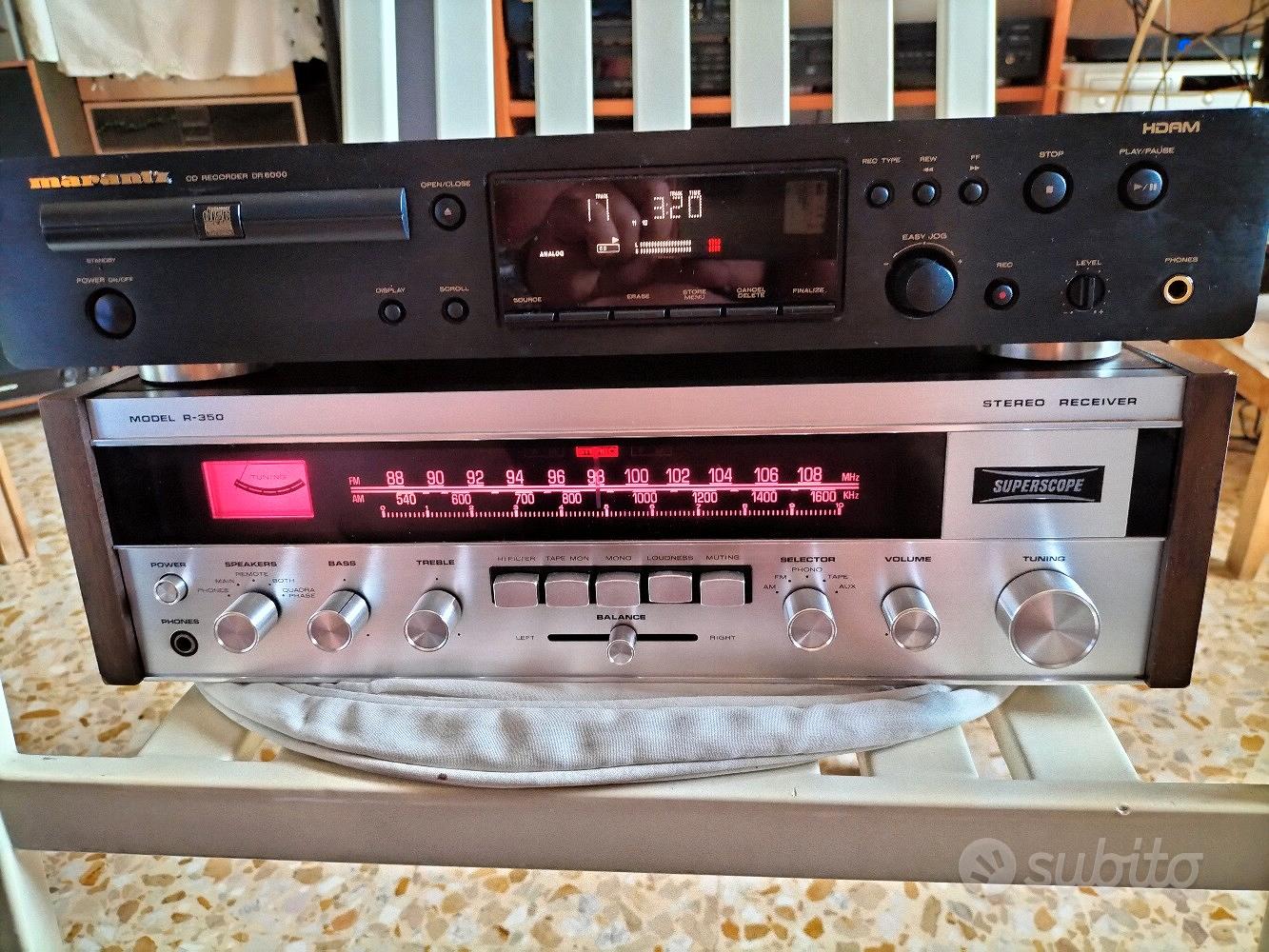 registratore di CD marantz dr 6000 - Audio/Video In vendita a Torino