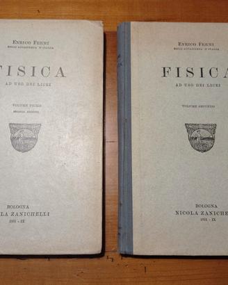 Enrico Fermi: Fisica ad uso dei Licei (2 volumi)