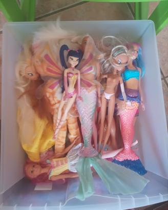 Barbie,bambole 👧🏼👧🏼🧚🏼♀️🧜🏼♀️