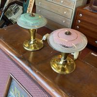 Coppia lampade vintage