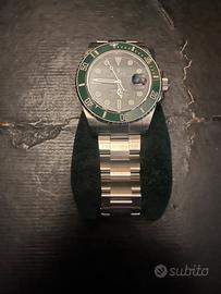 Rolex submariner ghiera verde