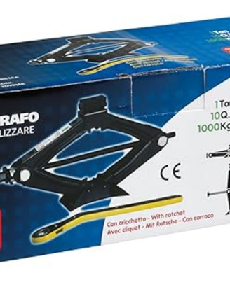Cric a pantografo Lampa + chiave a croce per ruote