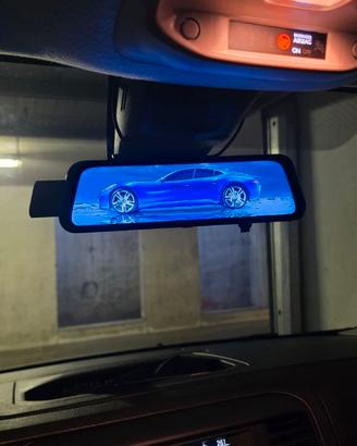 Specchietto con Dash CAM android bluetooth