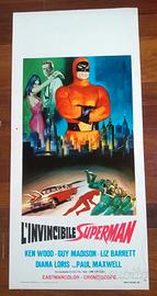 L'invincibile Superman Locandina originale