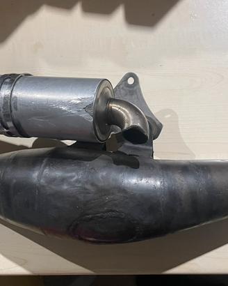 Marmitta jolly moto per piaggio