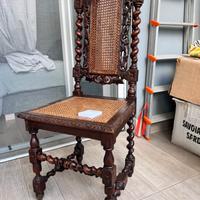 Sedia antiquariato d’epoca Francese luigi XVI