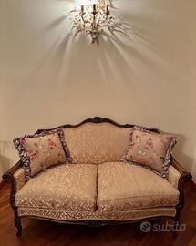 Divano stile Luigi XV