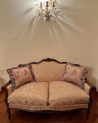 Divano stile Luigi XV