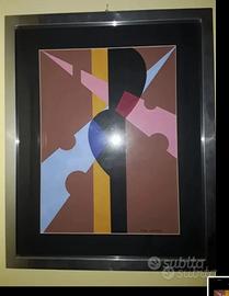JEAN LEPPIEN anni 70 ASTRATTISMO GEOMETRICO