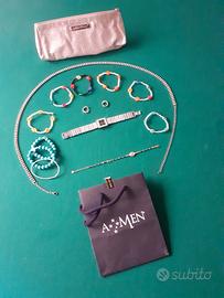 Set gioielli bijoux NUOVI + Pochette Primadonna