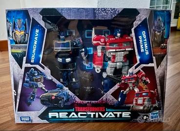 Transformers Reactivate Optimus Prime e Soundwave