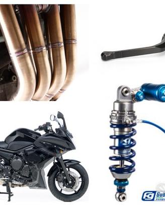 Yamaha Xj6 accessori slider tubi freno mono Ara 1