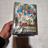 Lotto Manga 1-14 + speciale The promised Neverland