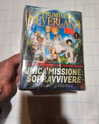 Lotto Manga 1-14 + speciale The promised Neverland