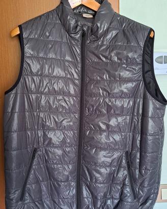 Gilet trapuntato lucido leggero uomo taglia 54