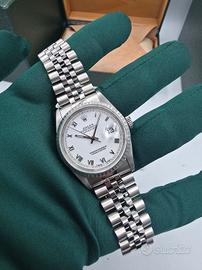 Rolex Datejust 36mm 16220 White Roman 1996