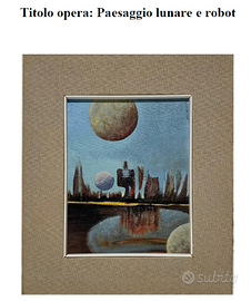 Virgilio Becchetti - Olio su tela, 25X20, 1976