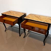 Coppia comodini vintage