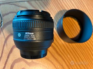 Obiettivo nikon 50