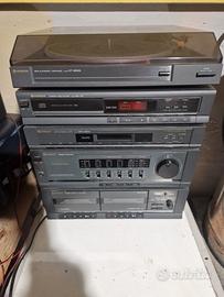stereo conmpleto di tutto casse piatto