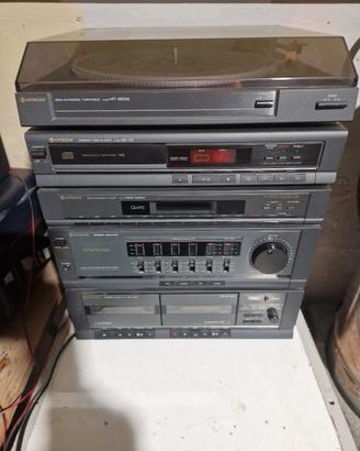 stereo conmpleto di tutto casse piatto