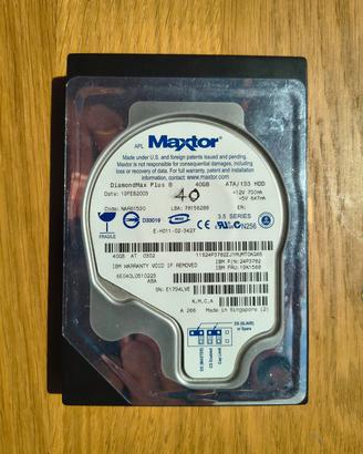 Hard Disk IDE Maxtor DiamondMax Plus 8 40GB (#2)