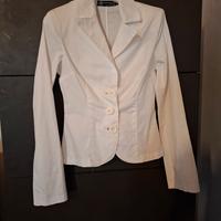 Blazer donna bianco Rinascimento misura 42 nuovo