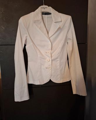 Blazer donna bianco Rinascimento misura 42 nuovo