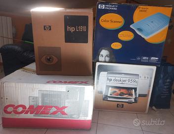 Pc fisso Pentium 4 + monitor + scanner + stampante