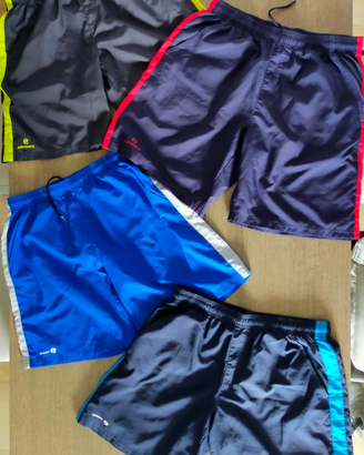 4 pantaloncini Decathlon taglia L