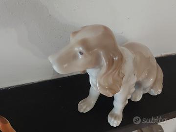 Lotto 4 Statuine Animali in Ceramica Anni 50/60