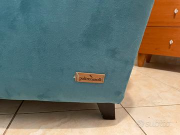 Poltrone Alcantara Acqua Marina