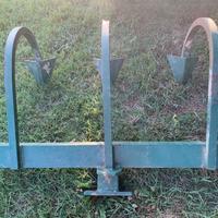 Ripper Estirpatore lungo 80 cm per motocoltivatore